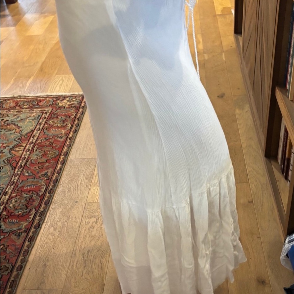 See You Monday White Maxi Skirt - Picture 2 of 3